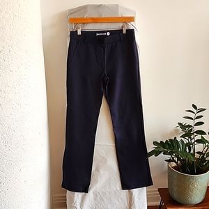 Petite S Betabrand Classic Yoga Work Pants Navy